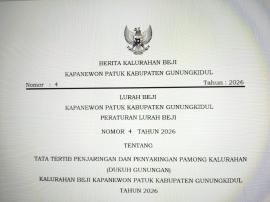 Berita Kalurahan Beji Nomor 4 Tahun 2026